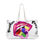 Thumbnail: Vibrant Sucker Free Weekender Bag, Stylish White Tote Bag, Gym Carry All
