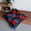 Thumbnail: Ring Pop Candy - Design Tufted Floor Pillow, Black Couch Cushion