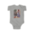 Thumbnail: Adorable Infant Fine Jersey Bodysuit with Funny Design, . Unique Baby Present