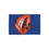 Thumbnail: Bold Lip Beach Towels - Chocolate Cups Design, Vibrant Blue Towels 