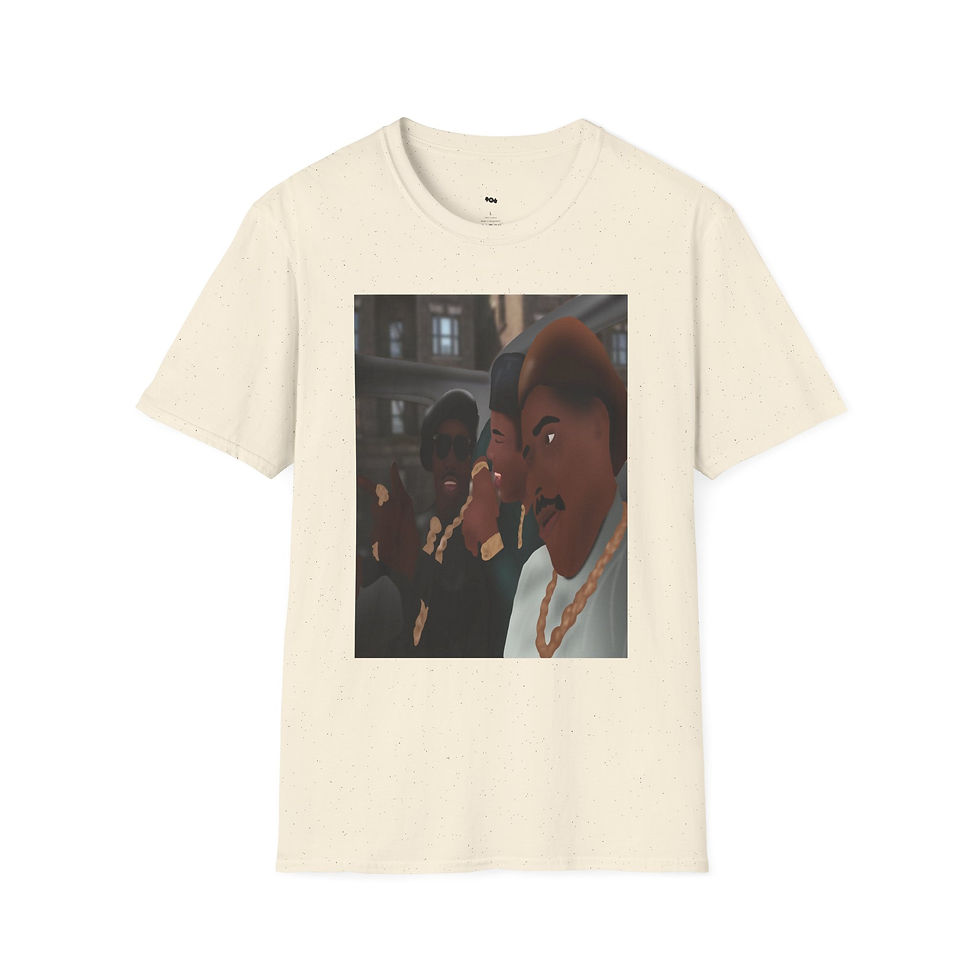 Thumbnail: Stylish Animated Character T-Shirt, inspired by New Jack City, Pop Culture