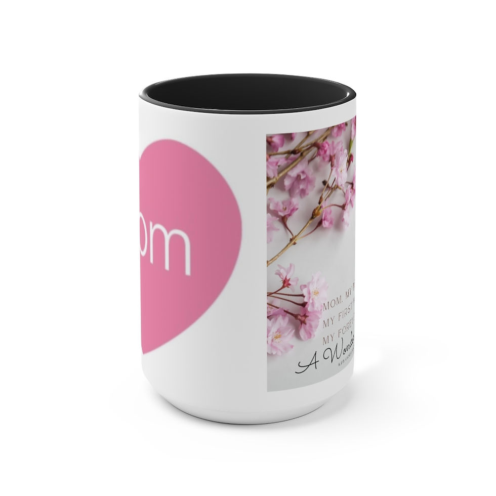 Thumbnail: MOM MY FOREVER FRIEND Accent Mug