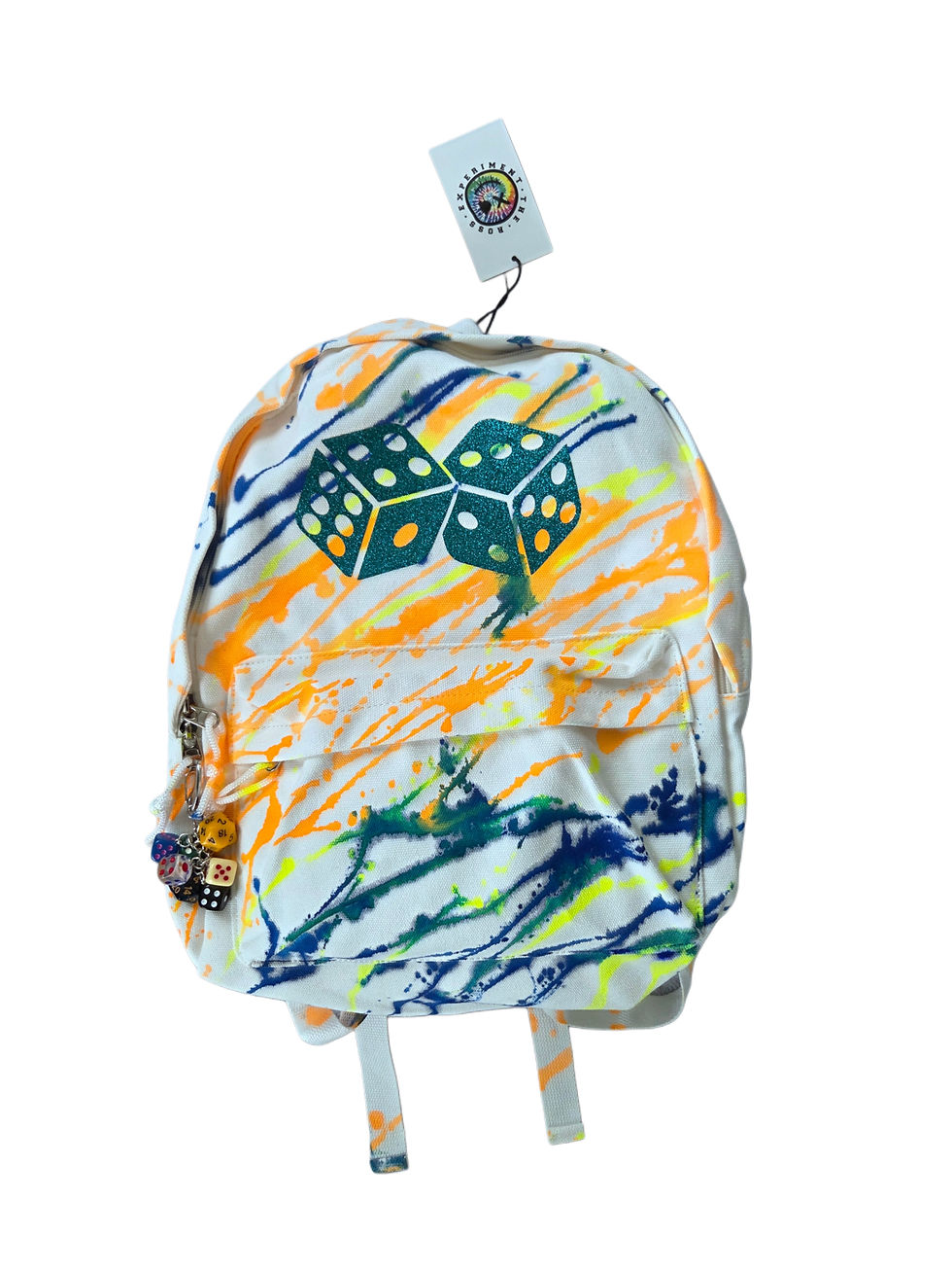 'Roll the dice' backpack 