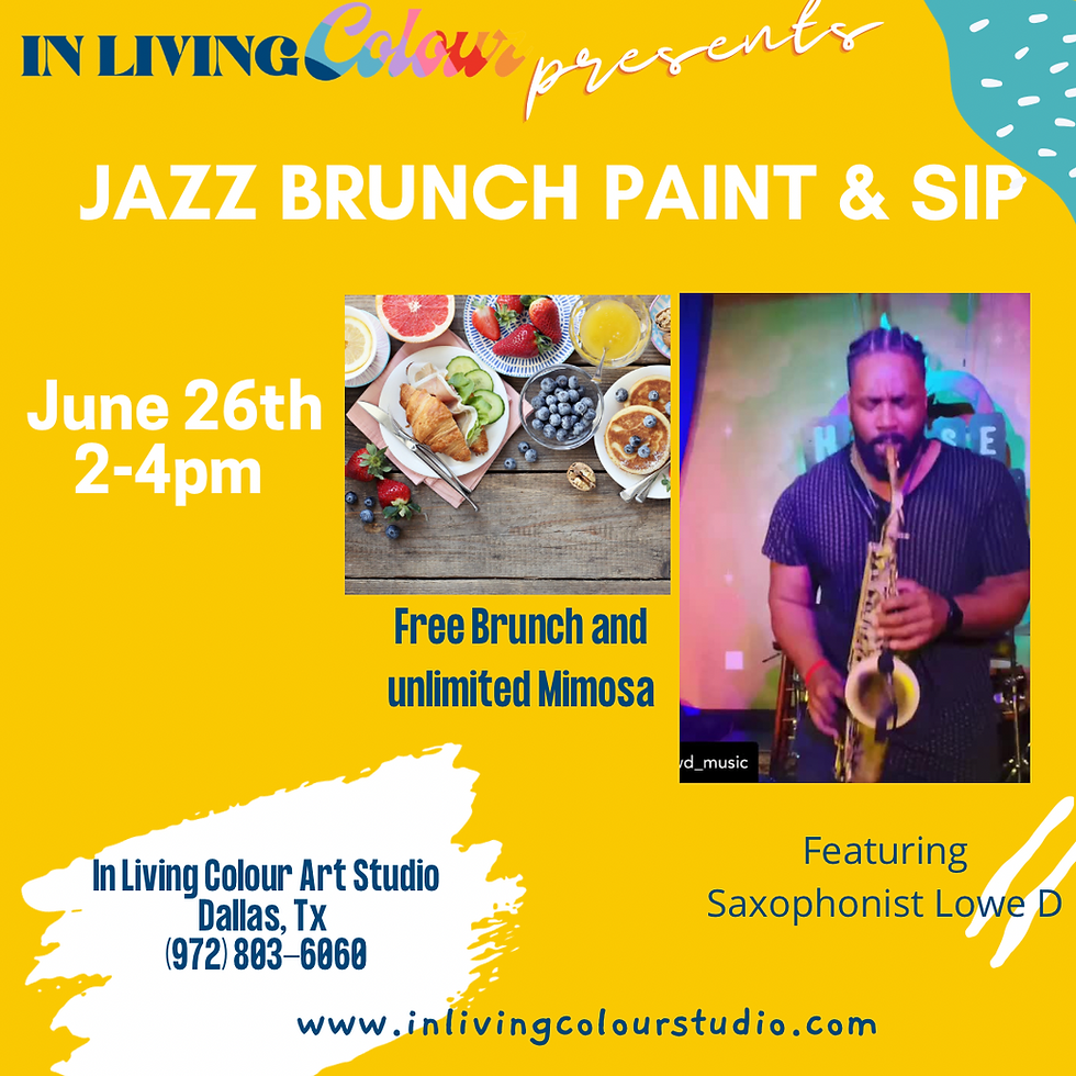 Jazz Brunch and Paint