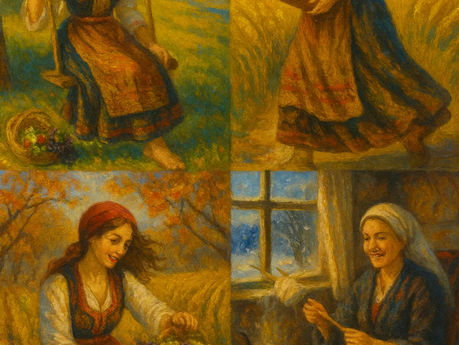 Четерите сезона на българския дух на българката