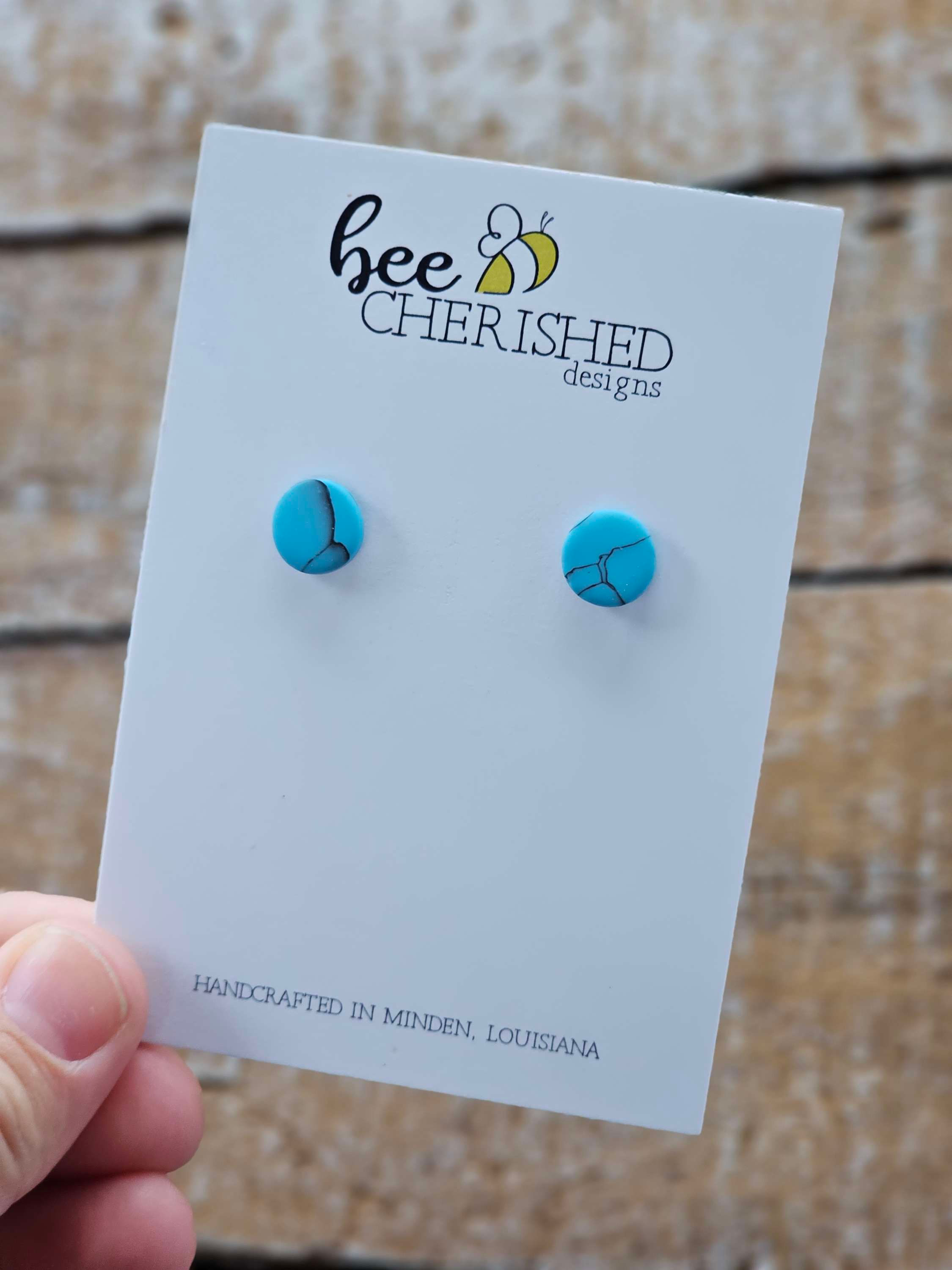 COWGIRL ERA Turquoise Micro Studs