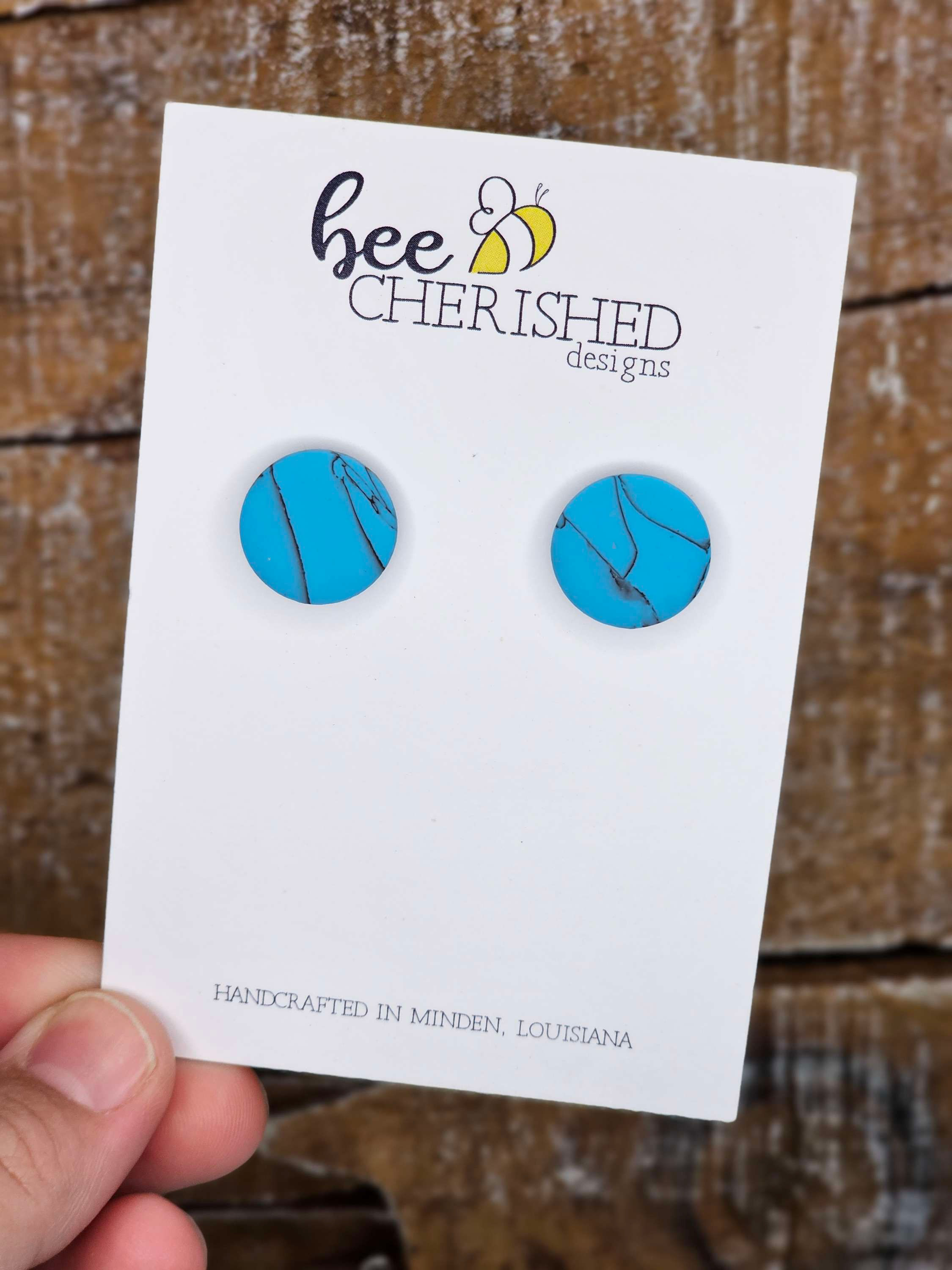 COWGIRL ERA Turquoise Medium Studs