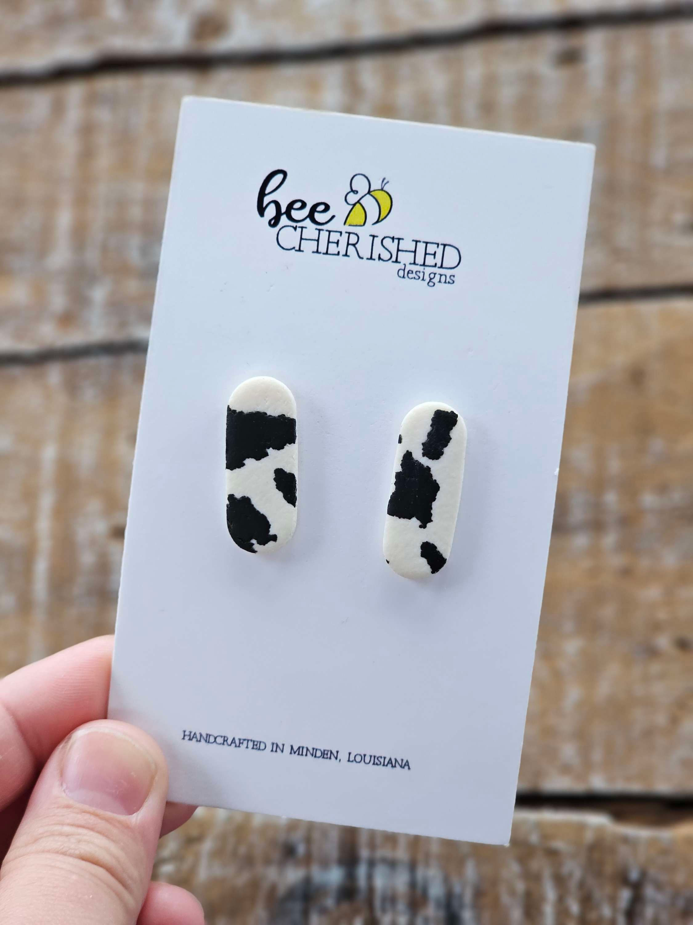 COWGIRL ERA Cowprint Capsule Studs