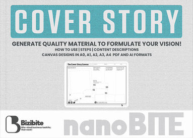 model, business, start-up, cover story canvas, cover story vision canvas, vision, workshop, facilitation, bizibite. bizibite toolkits, tim joynt, timothy joynt, CEO, business strategy