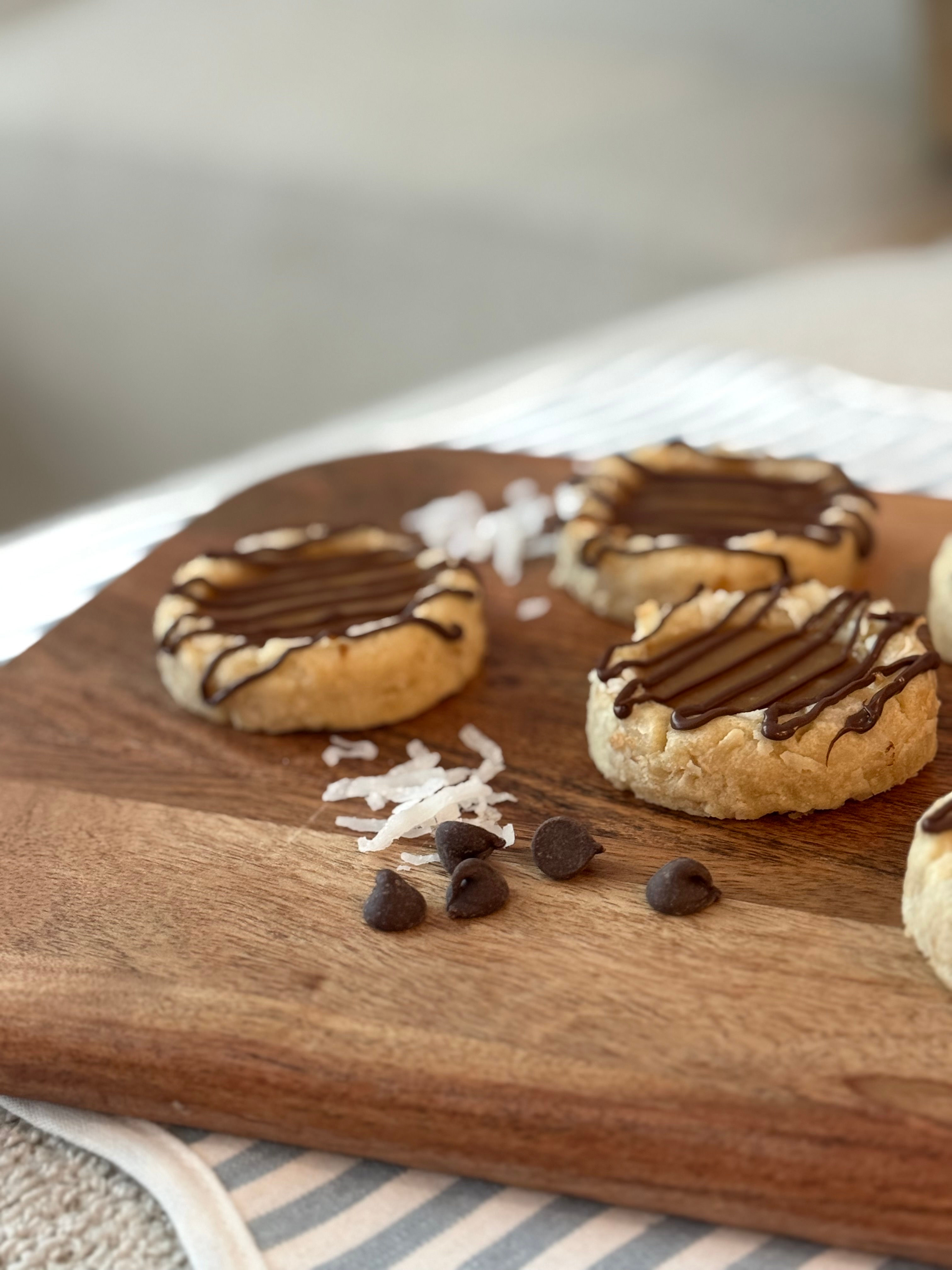 Copycat Samoa Cookies