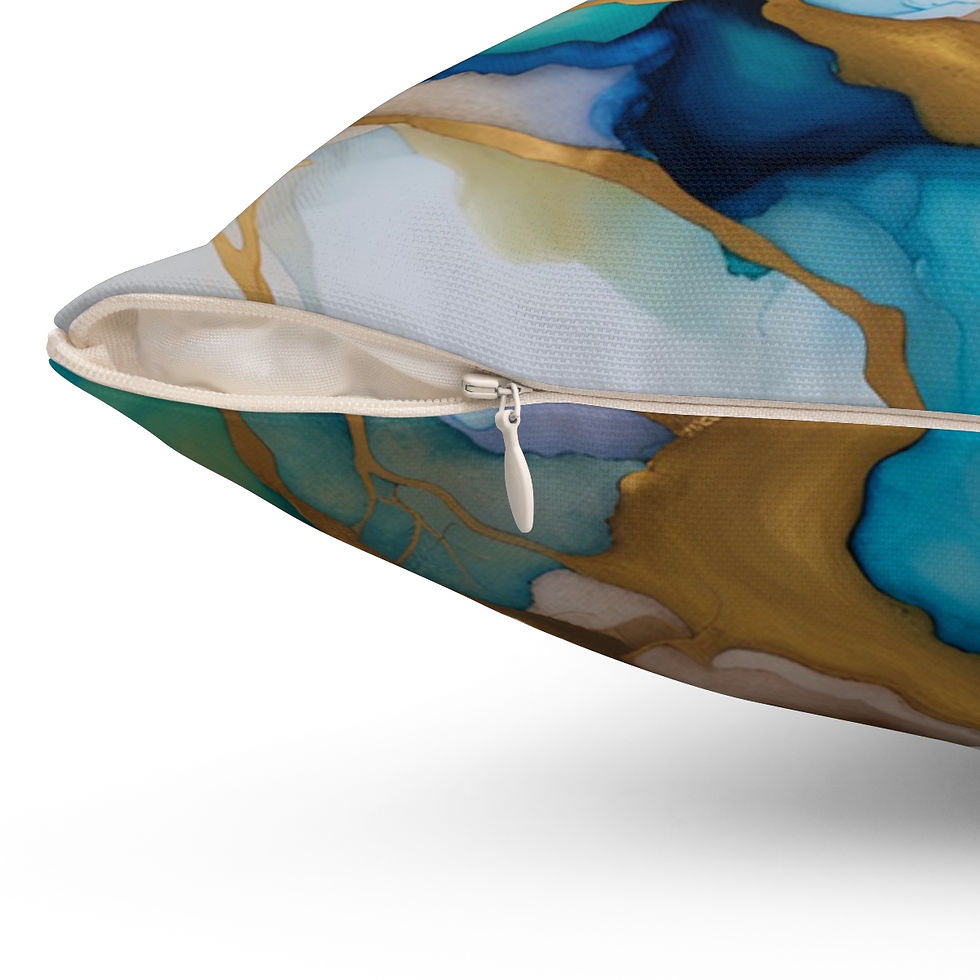 Thumbnail: Benzaiten - Spun Polyester Square Pillow