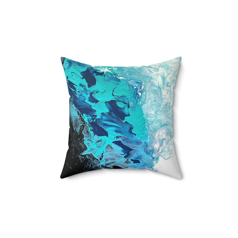 Thumbnail: Poseidon - Spun Polyester Square Pillow