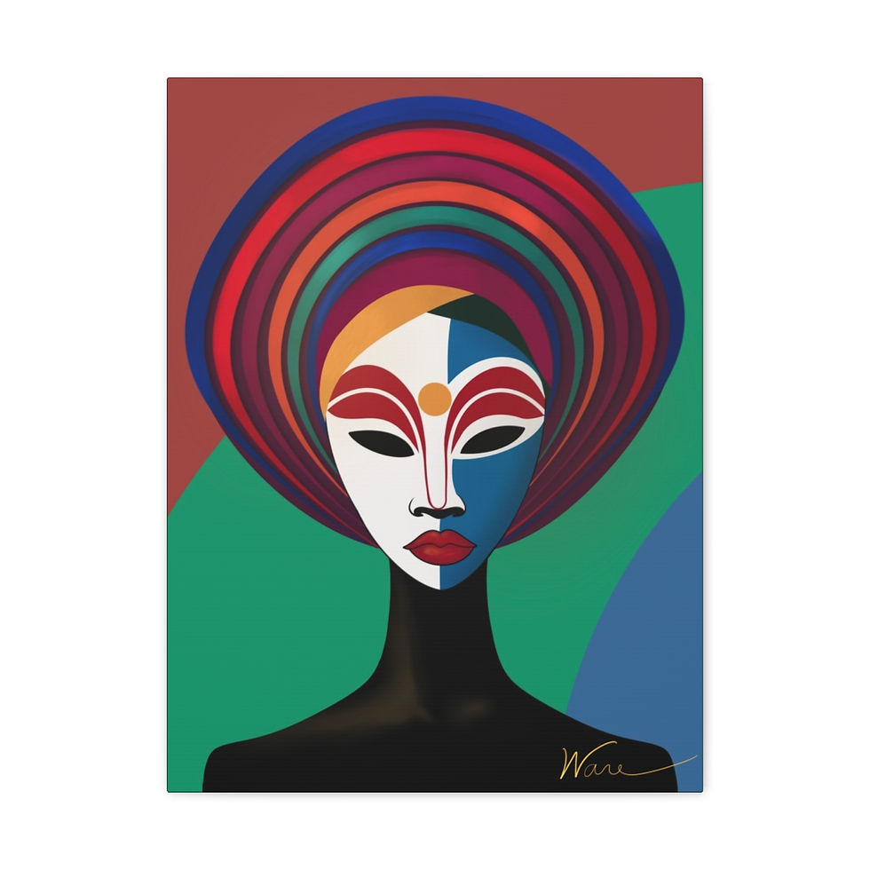 Thumbnail: I Radiate Beauty Canvas Gallery Wraps