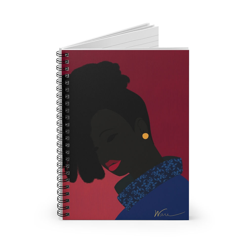 Thumbnail: I Am Strong - Spiral Notebook - Ruled Line