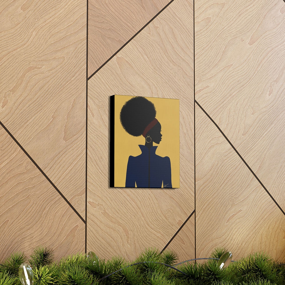 Thumbnail: I am Resilient Canvas Gallery Wraps