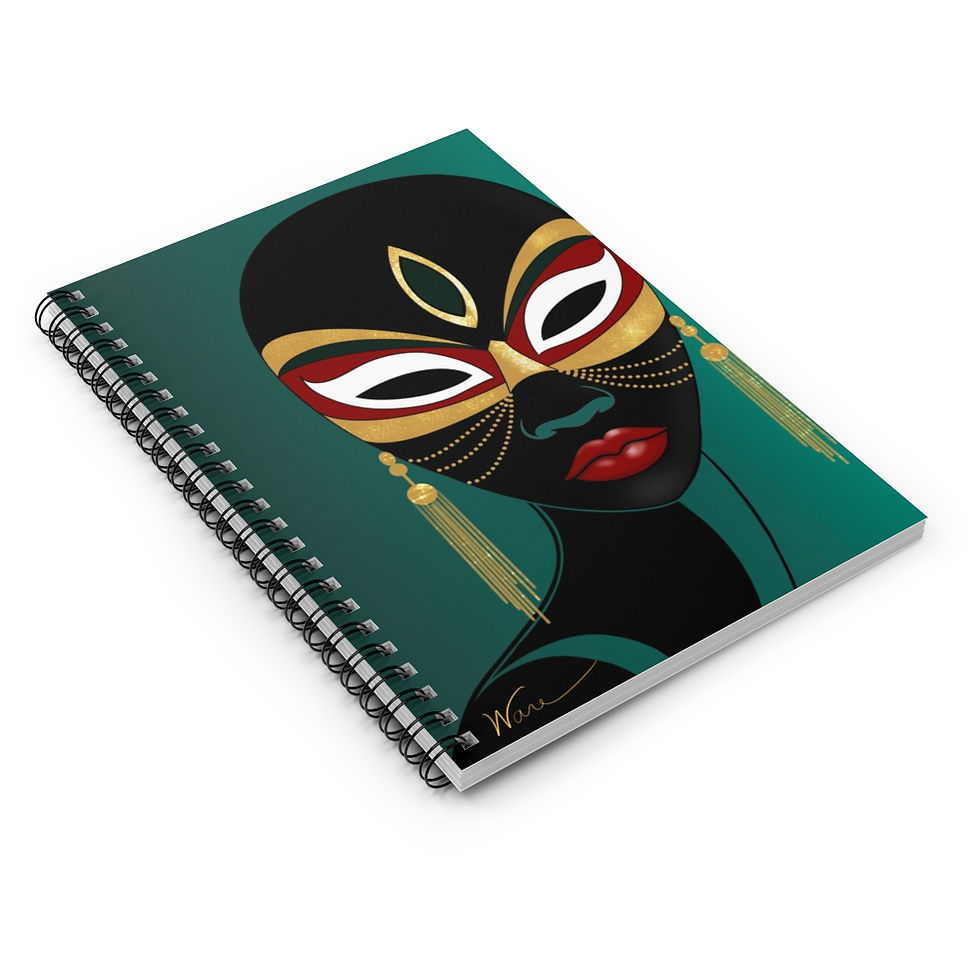 Thumbnail: I am More Than Enough - Spiral Notebook - Ruled Line