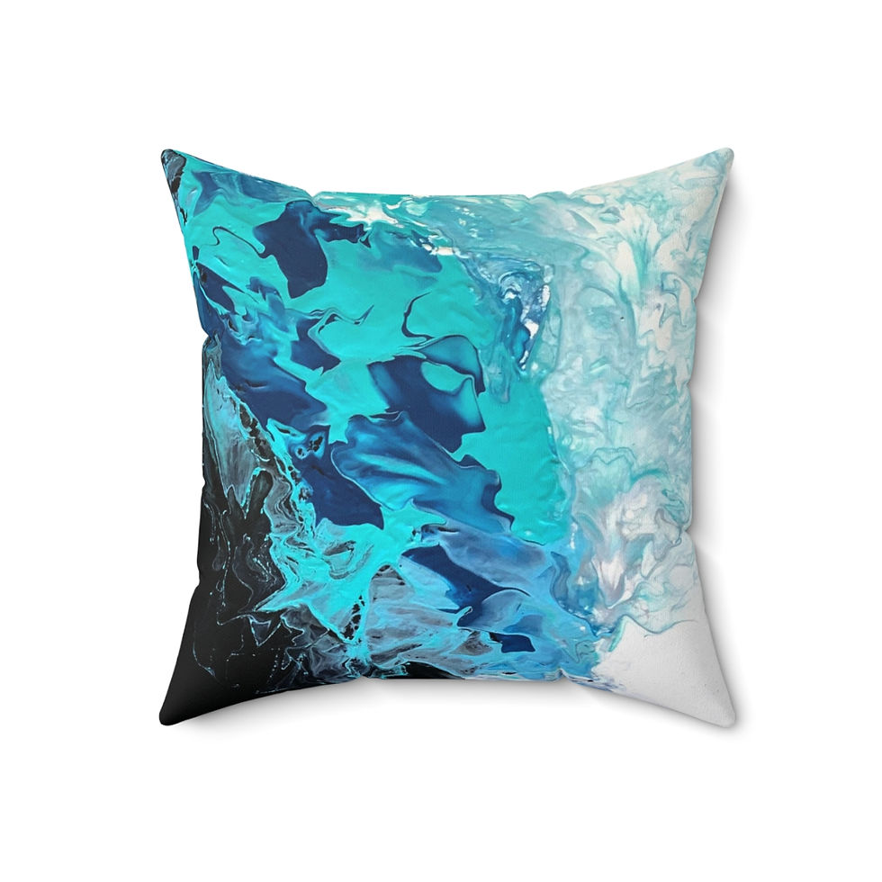 Thumbnail: Poseidon - Spun Polyester Square Pillow