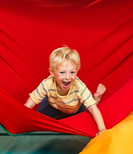 child in hammock occupational therapy