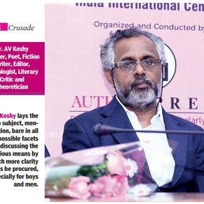 MENSTRUATION:
THE BLUE VIEW