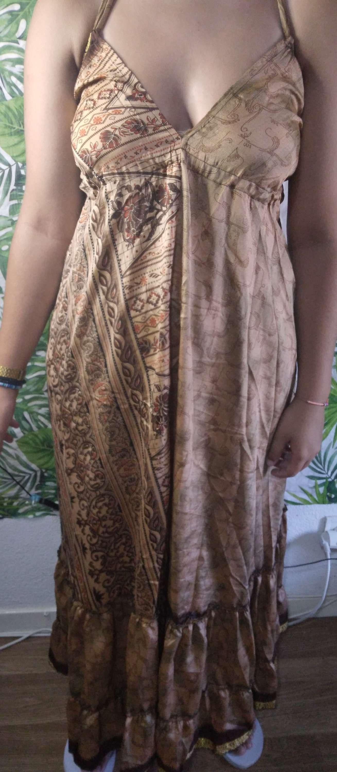 Vestido em cetim 
