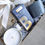 Thumbnail: Cozy Gift Box- Soy Candle, Blue Mug & Hot Chocolate, Throw Blanket