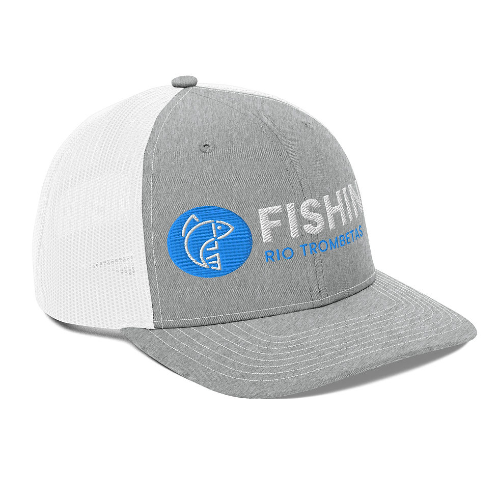 Miniatura: Boné Trucker Snapback Cinza/Branco - Direita