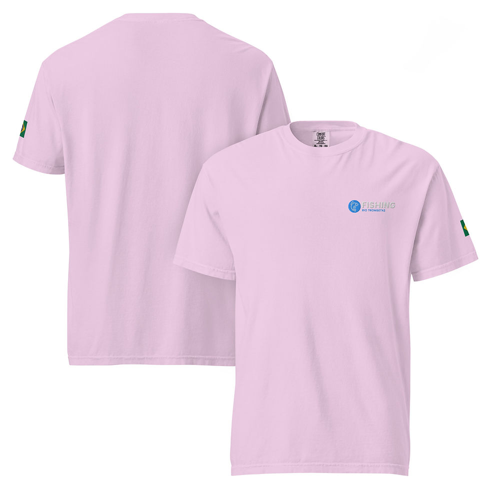 Miniatura: Camiseta unissex de alta gramatura, tingida em tecido