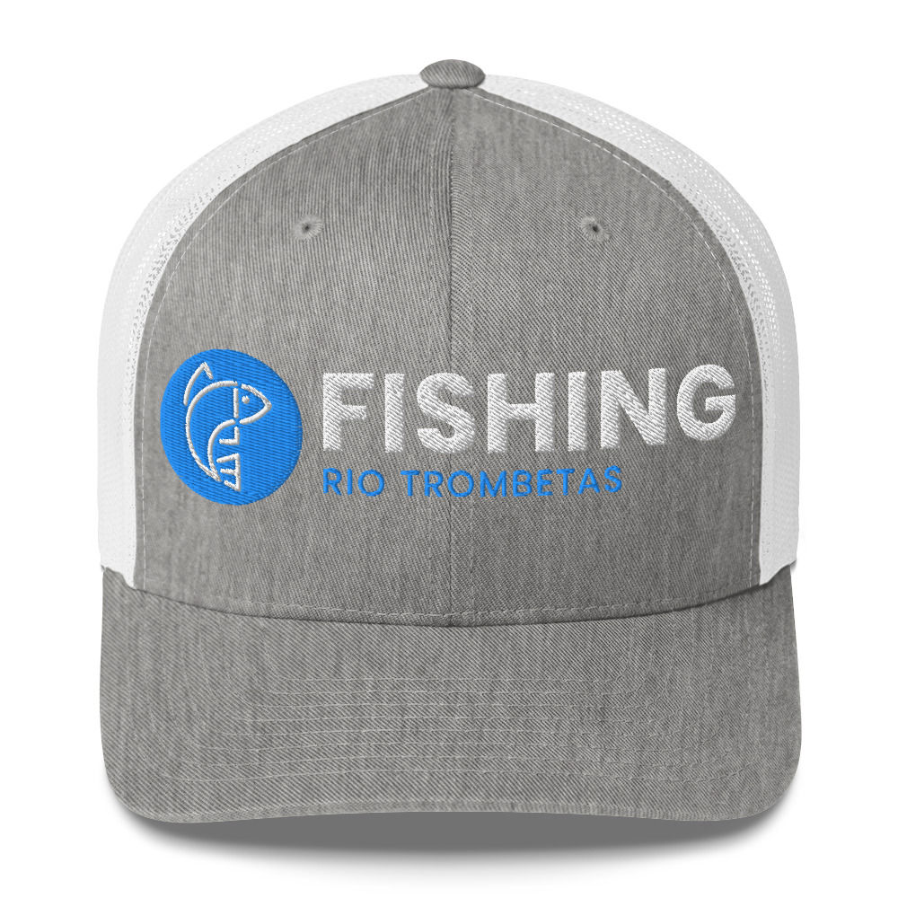 Cap Fishing Rio Trombetas Cor: Cinza mesclado/branco