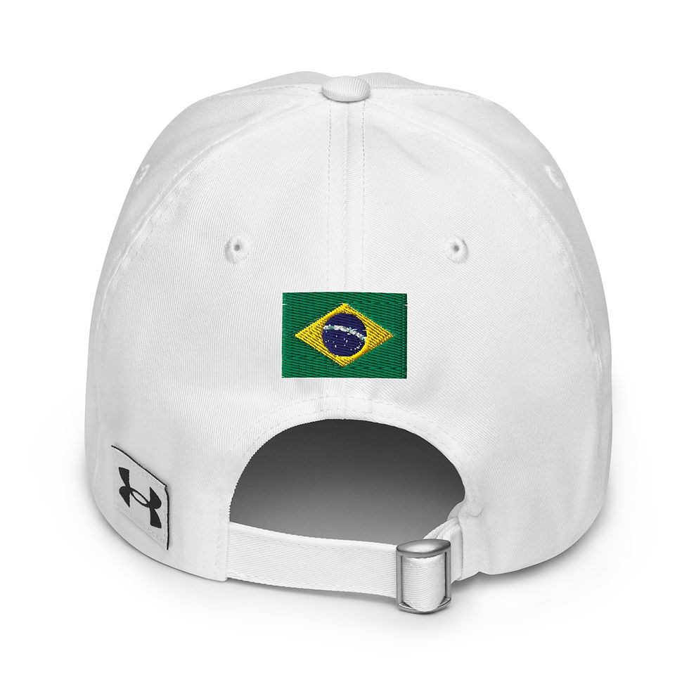 Miniatura: Boné branco Fishing Rio Trombetas com perfil discreto e ajuste confortável. Elegância e frescor no mesmo acessório.