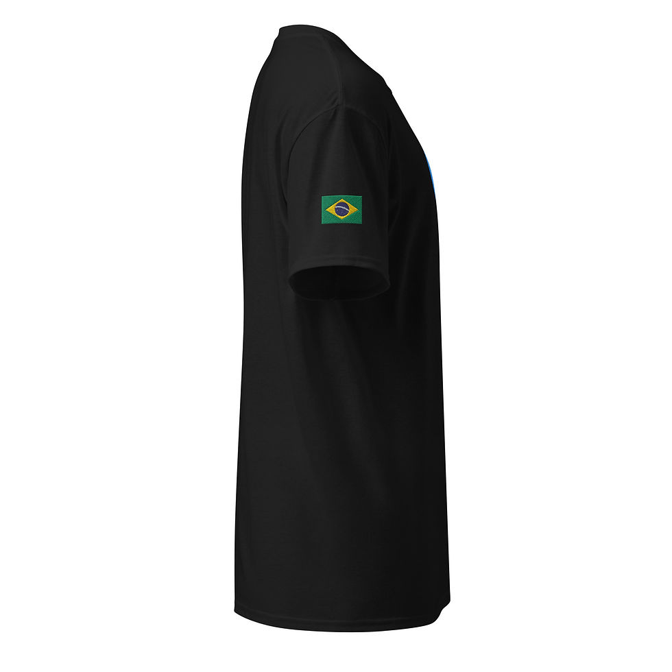 Miniatura: Camiseta DryBlend® na cor Cinzas de lado direito