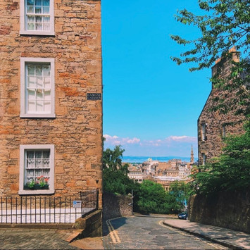 Ramsay Gardens, Edinburgh, Scotland, Britain