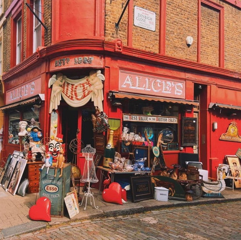 Alice's on Portobello Road in Notting Hill