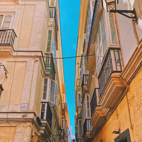 Street in Cádiz, Spain