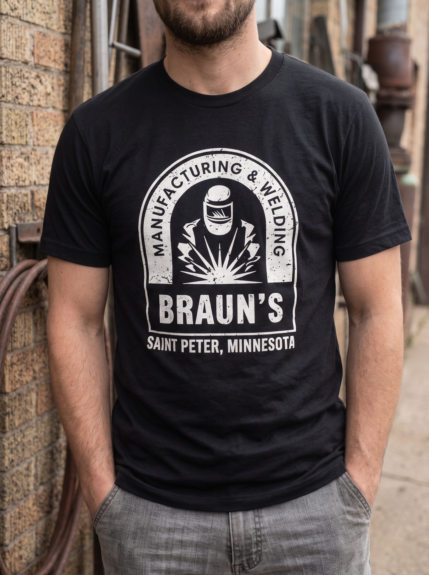 Braun's MFG Crewneck T-Shirt