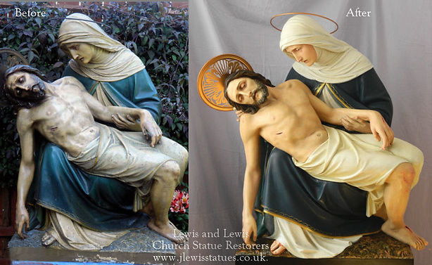 Pieta statue