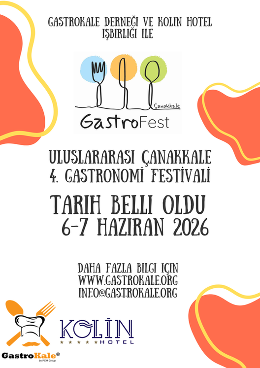 ve Uluslararası Çanakkale 4. Gastronomi Festivali tarihi belli oldu!