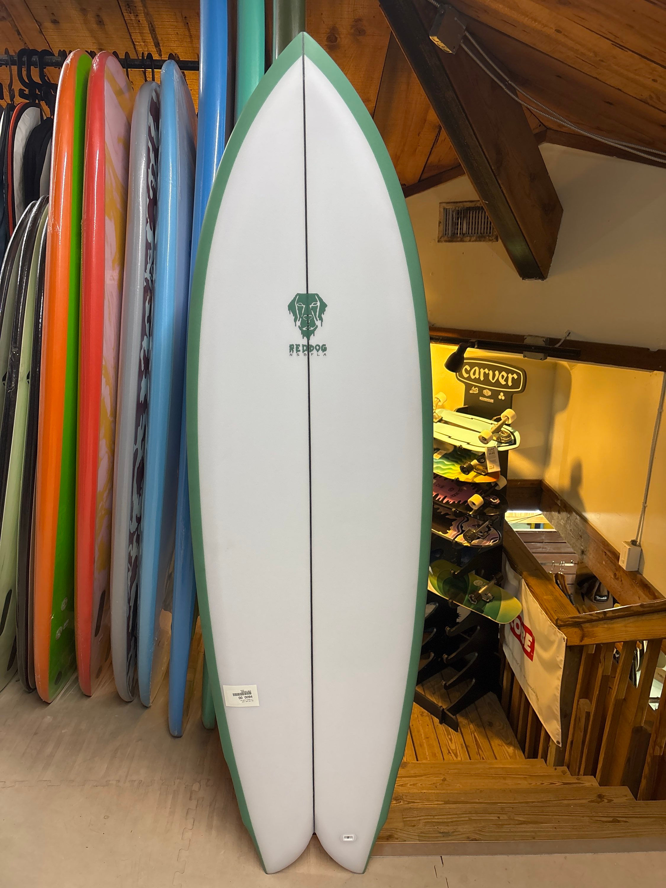 5’8 Reddog QuadFish