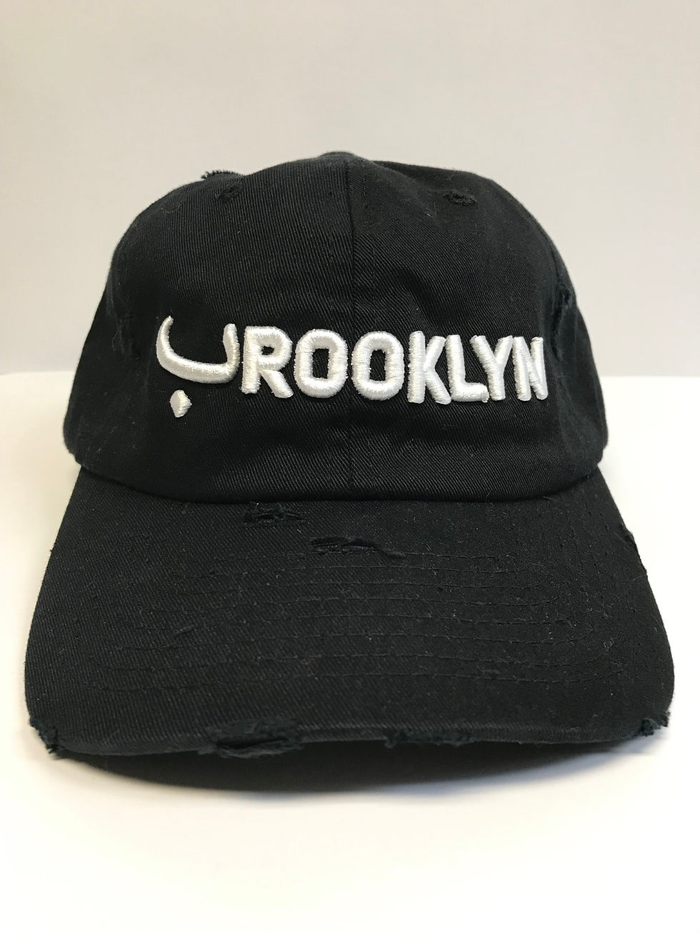 Black Dad-Hat w/ White بrooklyn Logo