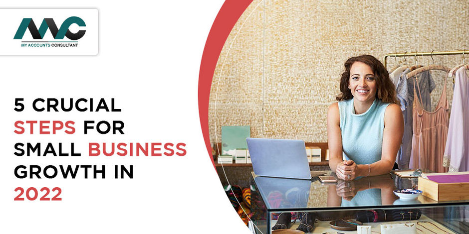5 Crucial Steps for Small Business Growth in 2022