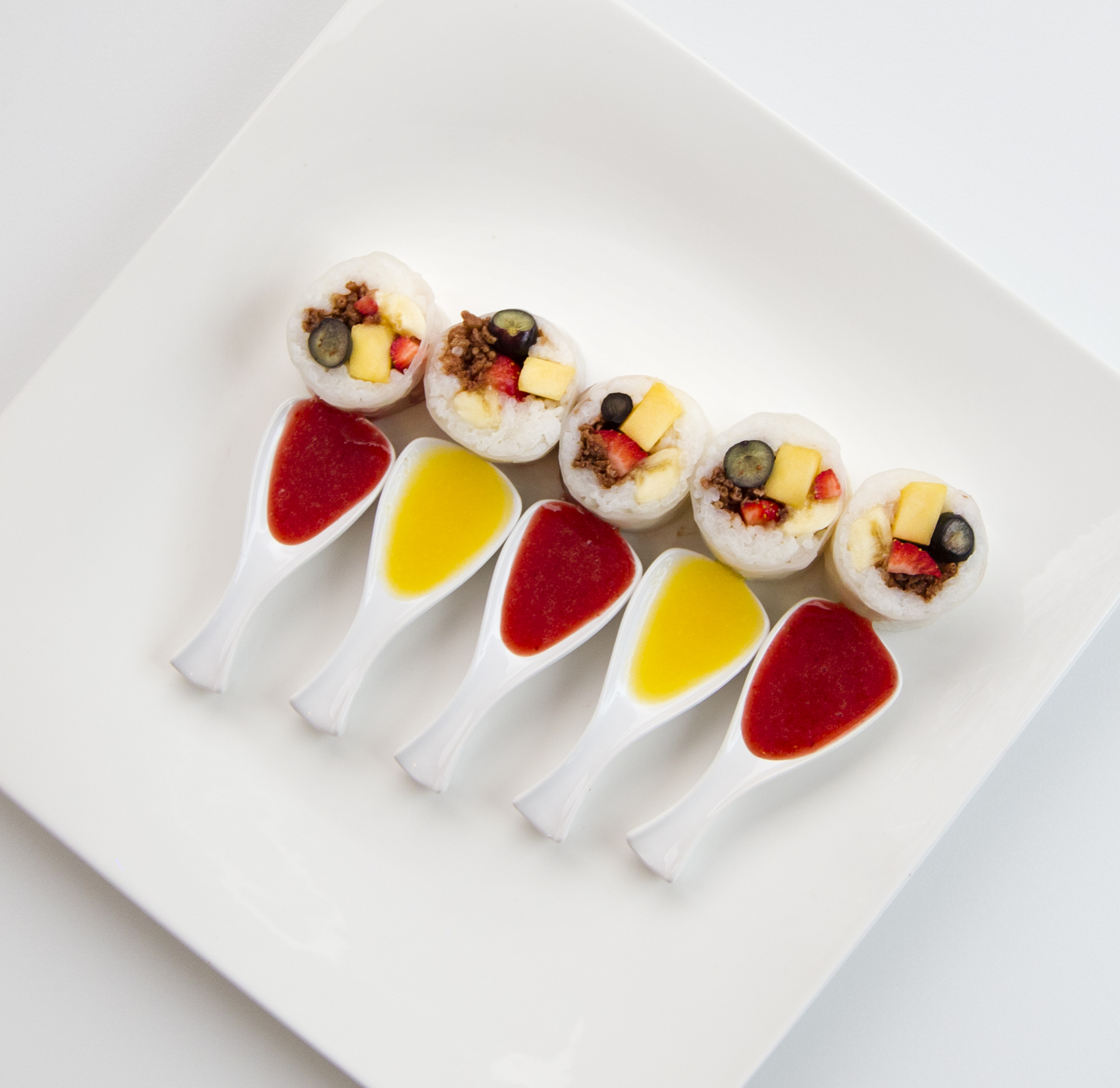 Arranged Food and Objects
