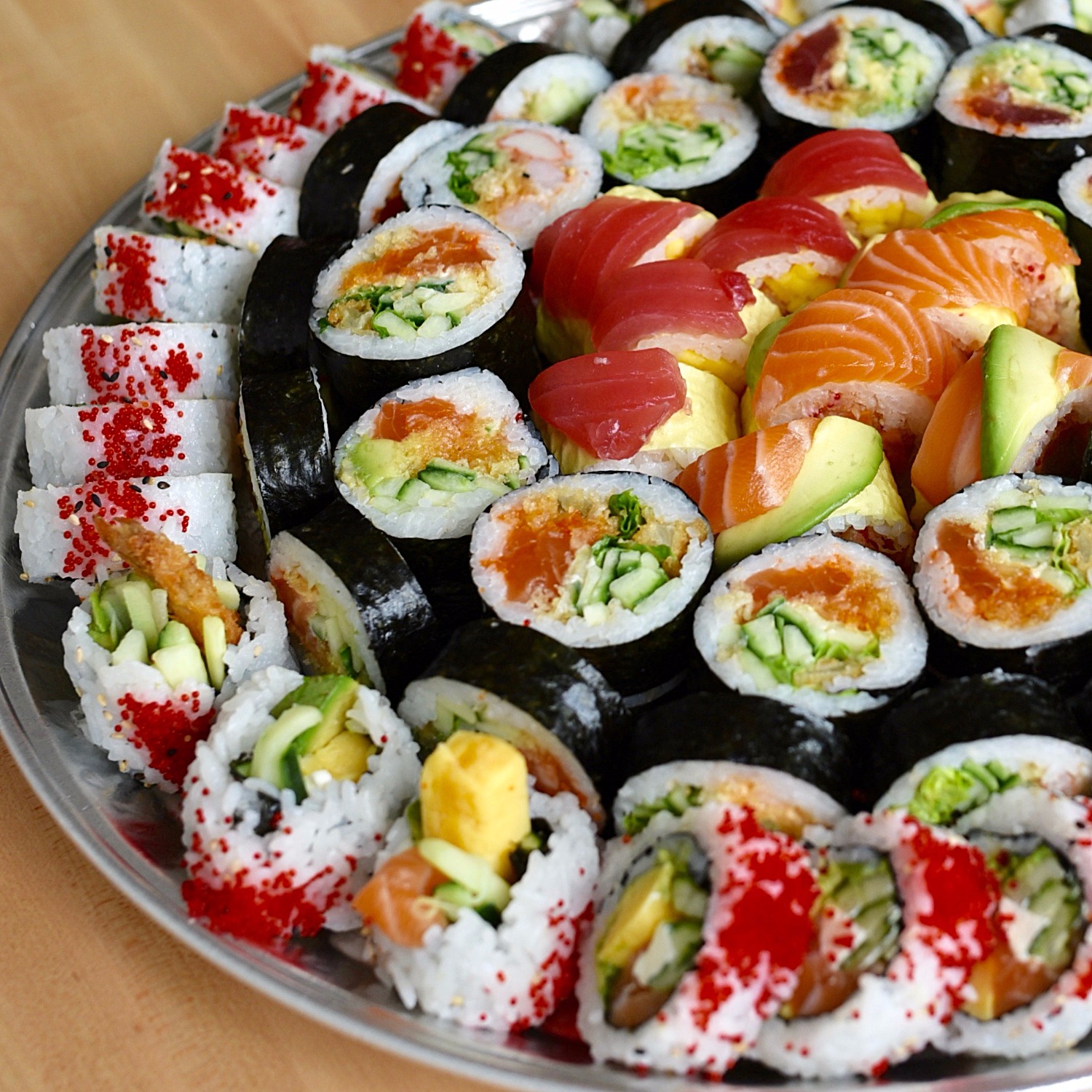 Arranged Food and Objects