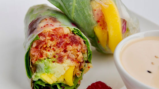 Maki tartare Thon -Mango