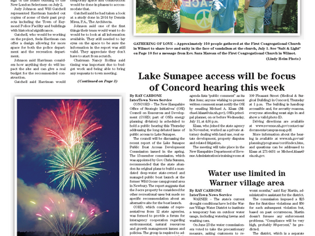 The July 10, 2018 edition of the InterTown Record is now available online!
