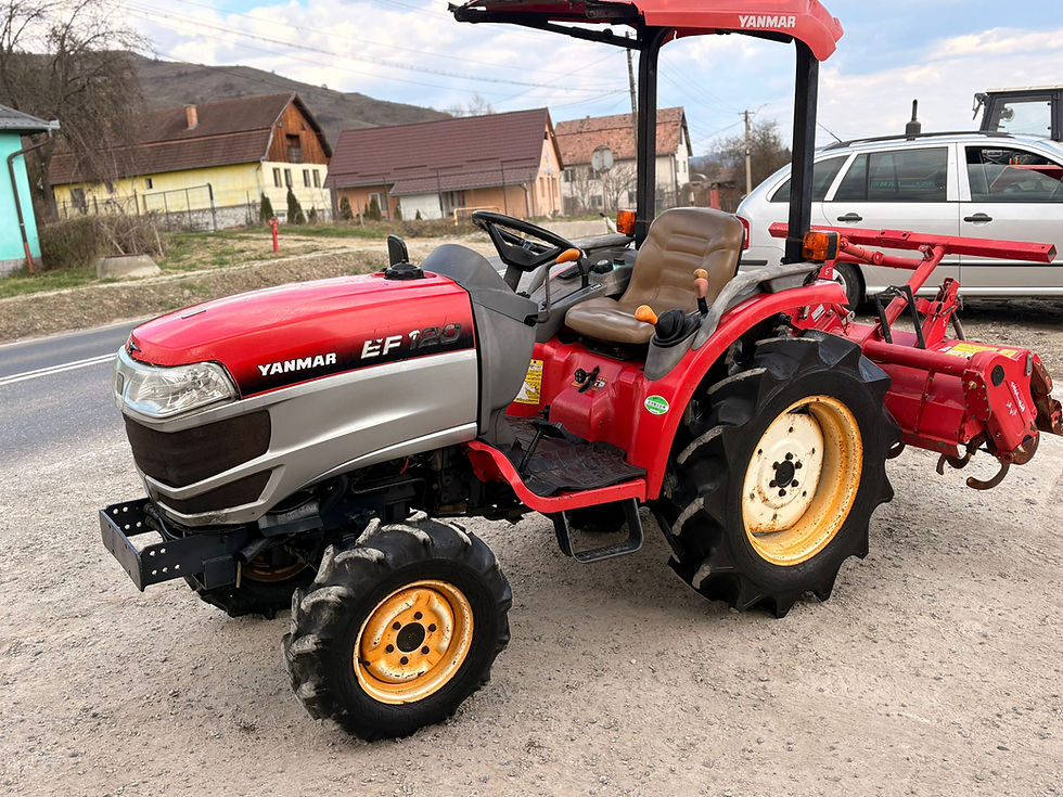 Miniatură: 🚜 YANMAR EF120 – Mic dar puternic! 🇯🇵 