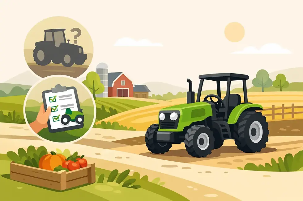 Tractor mic pentru fermă - cum alegi corect