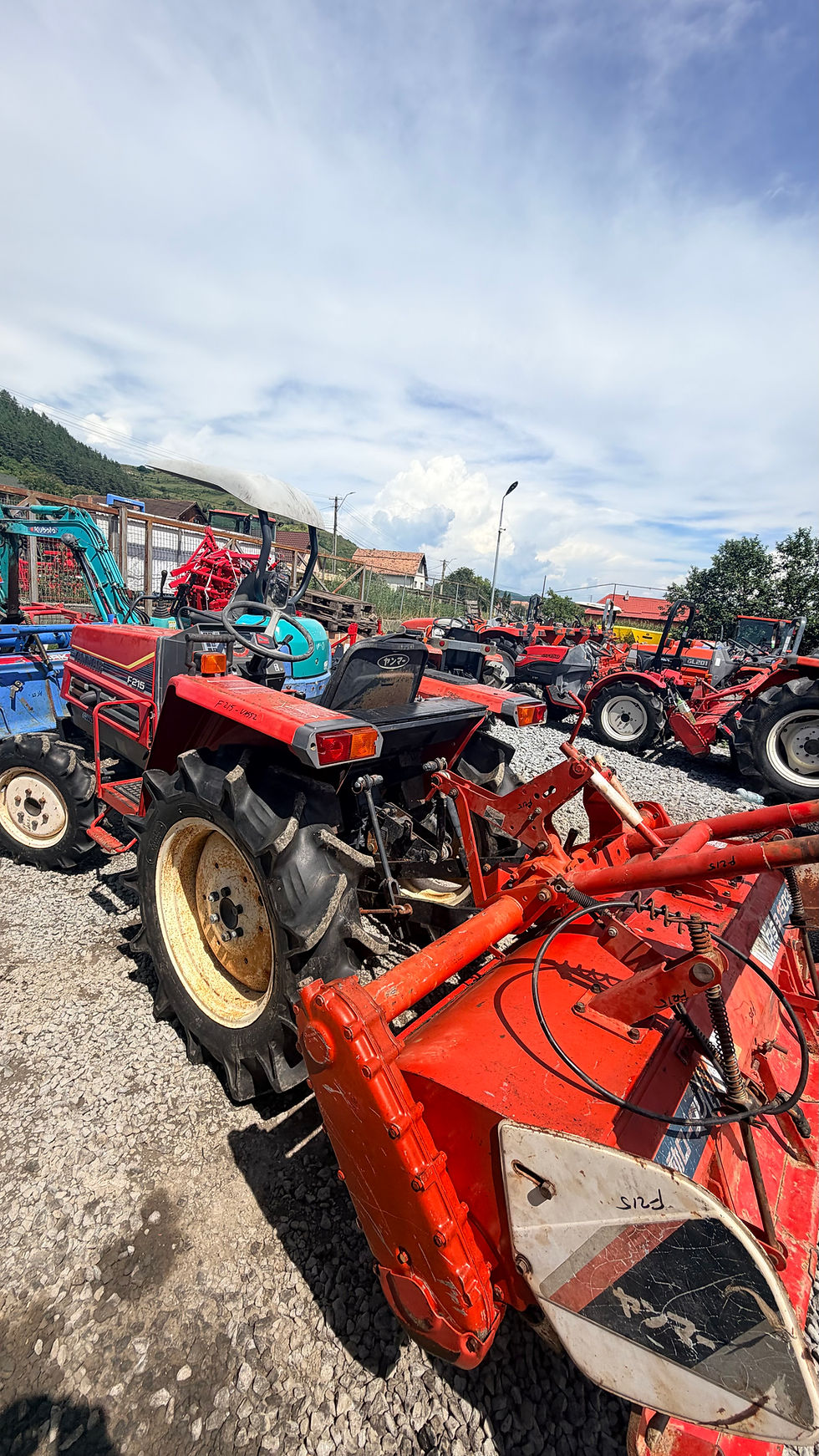Indexkép: Yanmar F215 – Tractor japonez 4x4 cu freză – Import Japonia