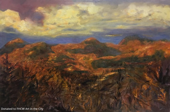 Aline Lotter, Shadows Over Mt. Washington Valley