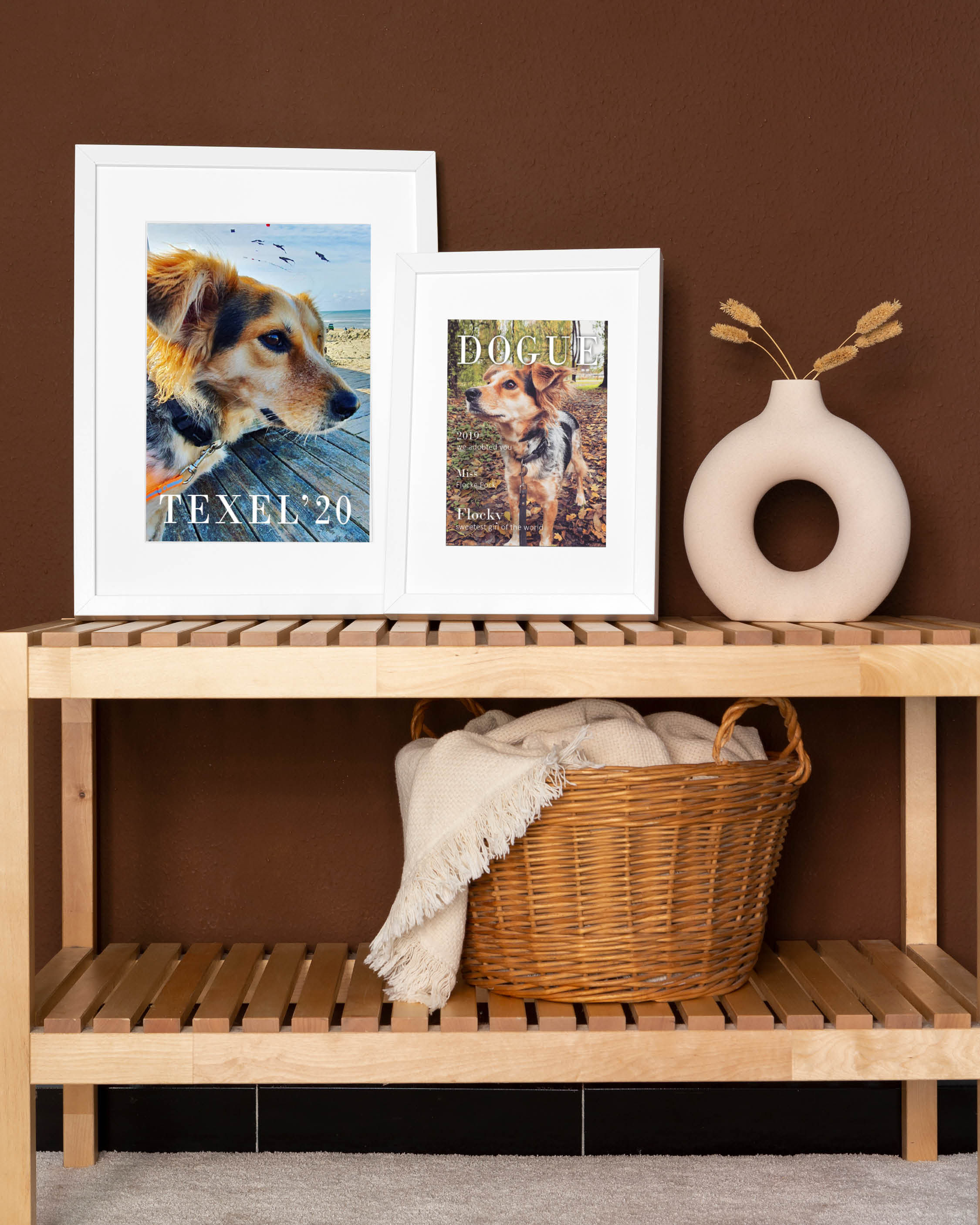 DIGITALE MAGAZINE COVER om zelf eindeloos vaak te laten printen A4