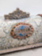 Thumbnail: Queen of Hearts Inspired Ceramic Butter Dish – Handmade Stoneware