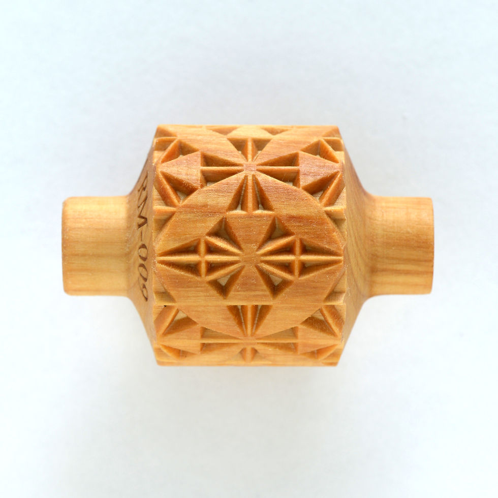 Roller Design #009 Quilt Block